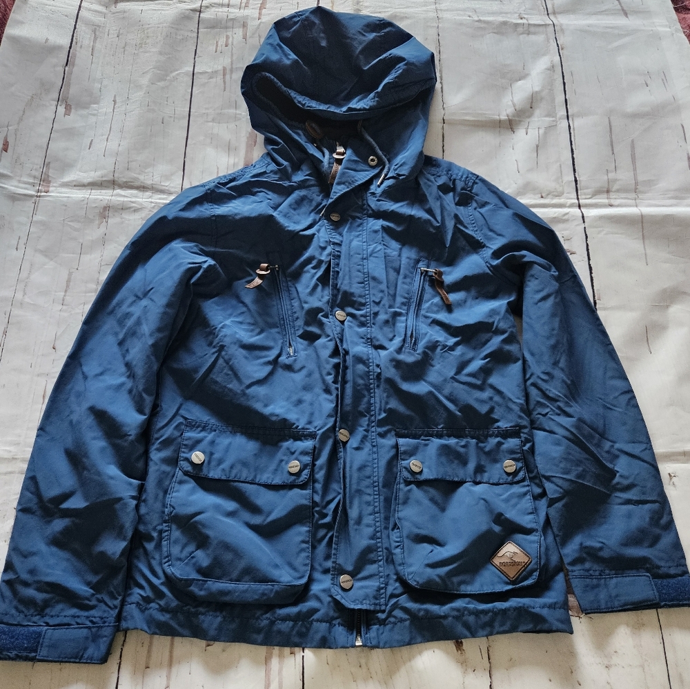 Roadsign Women's Blue Australian Hooded Jacket Size Small